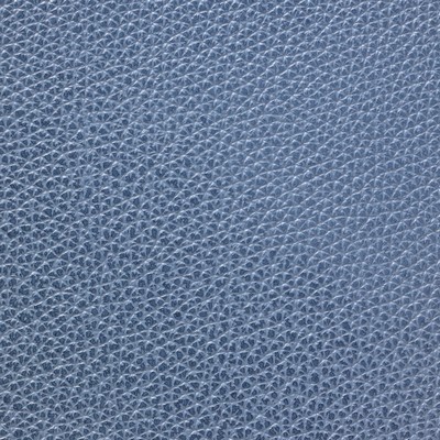 Garrett Leather Mystique French Blue Leather in Mystique Leather Blue Hand-Tipped  Blend Fire Rated Fabric