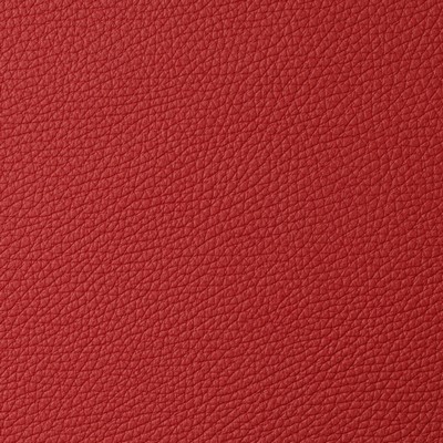 Garrett Leather Torino Salsa Leather in Torino Red Upholstery pebble  Blend Fire Rated Fabric Italian Leather Solid Leather HIdes Solid Red   Fabric