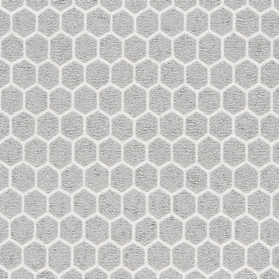 Gum Tree Abbott Cloud in new 2022 2nd batch Grey Polyester  Blend Fire Rated Fabric Geometric   Fabric