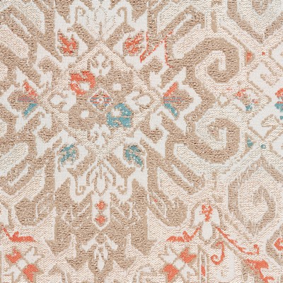 Gum Tree Barcelona Canyon in new 2022 2nd batch Beige Polyester  Blend Fire Rated Fabric Ethnic and Global  Navajo Print   Fabric