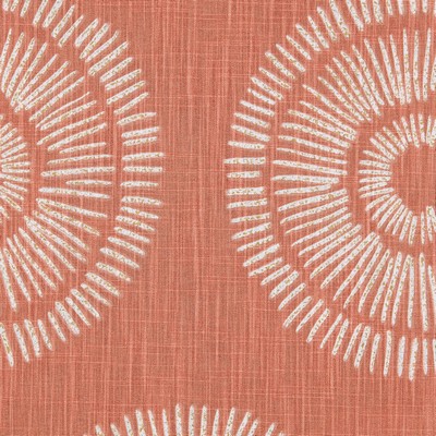 Gum Tree Burst Cheer in new2021 Cotton  Blend Fire Rated Fabric Circles and Swirls  Fabric