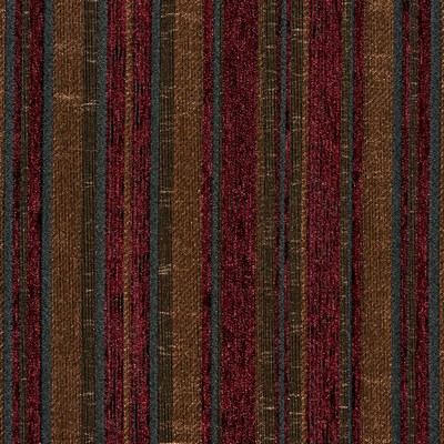 Gum Tree Hanover Wine in new2021 Purple Polyester  Blend Fire Rated Fabric Striped   Fabric