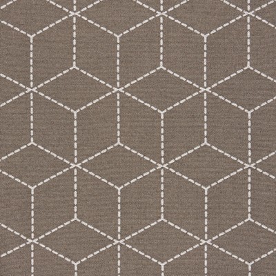 Gum Tree Qbert Khaki in new2021 Beige Polyester  Blend Fire Rated Fabric Squares  Geometric   Fabric