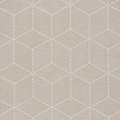 Gum Tree Qbert Whitesand in new2021 White Polyester  Blend Fire Rated Fabric Squares  Geometric   Fabric