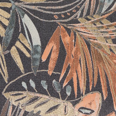 Gum Tree Tahitian Papaya in new 2022 2nd batch Orange Polyester  Blend Fire Rated Fabric Tropical  Classic Tropical   Fabric