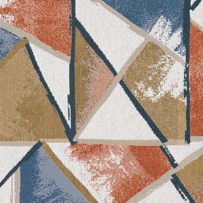 Gum Tree Trifecta Desert in new2021 Polyester  Blend Fire Rated Fabric Geometric   Fabric