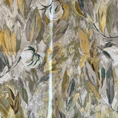 Hamilton Fabric Cottonopolis Honeydew in Feb 2022 Green Cotton Modern Floral Abstract Floral   Fabric