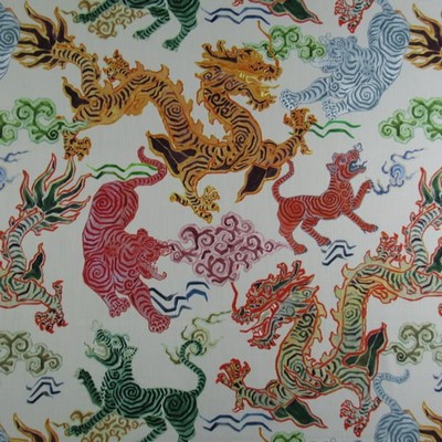 Hamilton Fabric Himalaya Natural in Feb 2022 Beige Jungle Safari  Oriental   Fabric