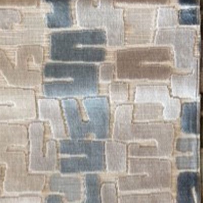 Hamilton Fabric Hubbard Slate in Feb 2022 Grey Viscose  Blend Geometric  Contemporary Velvet   Fabric