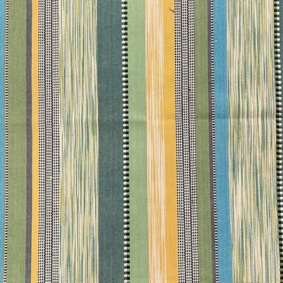 Hamilton Fabric Stillwater Ocean jan 2024 Blue Cotton Cotton Beach Striped  Striped and Polka Dot  Fabric