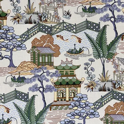 Hamilton Fabric Tao Evergreen