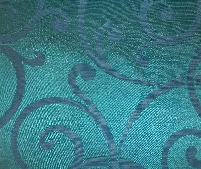 Kasmir Aldenham Cerulean in Camden Court Blue Multipurpose Cotton  Blend Fire Rated Fabric Scroll   Fabric