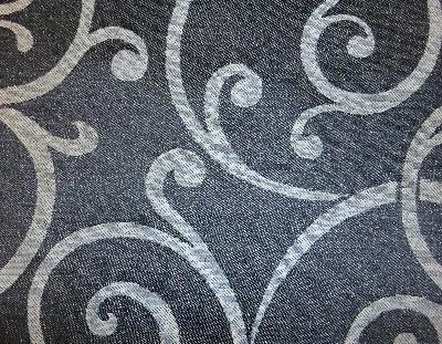 Kasmir Aldenham Navy in Camden Court Blue Multipurpose Cotton  Blend Fire Rated Fabric Scroll   Fabric
