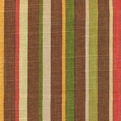 Kasmir Ballyhoo Stripe Carnival in Fresh Perspectives, Volume 3 Brown Multipurpose Linen  Blend Fire Rated Fabric Wide Striped   Fabric