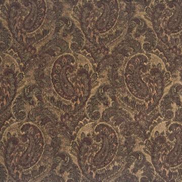 Kasmir Bandera Scroll Saddle in Favorite Things, Volume 1 Brown Multipurpose Rayon  Blend Fire Rated Fabric Classic Paisley   Fabric