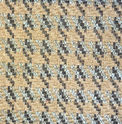 Kasmir Bixby Spa in Panache, Volume 3 Blue Multipurpose Polyester  Blend Fire Rated Fabric Houndstooth   Fabric