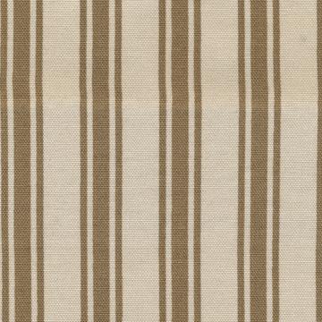Kasmir Boardwalk Stripe Mocha in Serendipity Brown Multipurpose Cotton Fire Rated Fabric Striped   Fabric