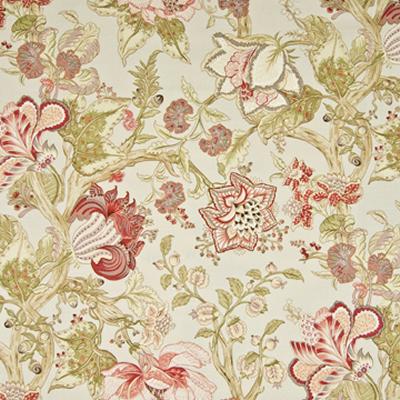 Kasmir Botanica Petal in Manor House, Volume 2 Pink Multipurpose Cotton Fire Rated Fabric Medium Print Floral   Fabric