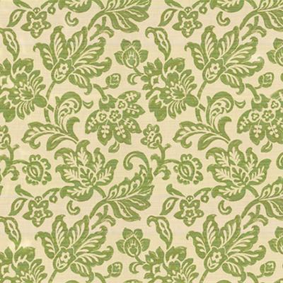 Kasmir Buen Fresco IO Frond in Tommy Bahama Home Green Upholstery Acrylic Fire Rated Fabric Large Print Floral  Floral Outdoor   Fabric