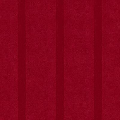 Kasmir Bungalow Firethorn in Bungalow Red Drapery-Upholstery Polyester Striped  Striped Velvet   Fabric
