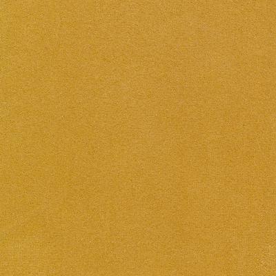 Kasmir Bungalow Velvet Brass in Bungalow Brass Drapery-Upholstery Polyester Solid Gold  Solid Velvet   Fabric