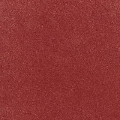 Kasmir Bungalow Velvet Terracotta in Bungalow Red Drapery-Upholstery Polyester Solid Red  Solid Velvet   Fabric