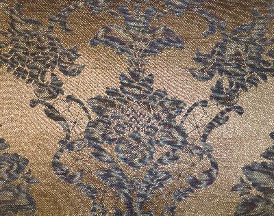 Kasmir Camden Court Chocolate in Camden Court Brown Multipurpose Cotton  Blend Fire Rated Fabric Classic Damask   Fabric