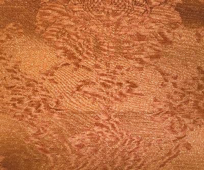 Kasmir Camden Court Copper in Camden Court Orange Multipurpose Cotton  Blend Fire Rated Fabric Classic Damask   Fabric