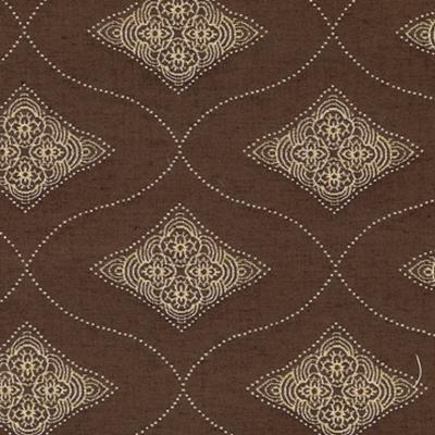 Kasmir Cipollini IO Cola in Tommy Bahama Home Brown Upholstery Acrylic Fire Rated Fabric Diamond Ogee  Outdoor Textures and Patterns  Fabric