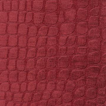 Kasmir Croc Merlot in New Attitudes, Volume 2 Red Multipurpose Polyester Fire Rated Fabric Animal Print   Fabric