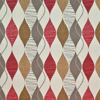 Kasmir Dinwoody Park Redberry in Great Expectations Volume 2 Red Drapery-Upholstery Cotton Contemporary Diamond   Fabric