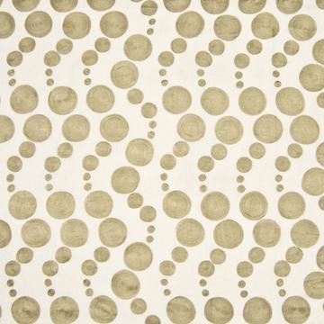 Kasmir Effervescent Craft in Favorite Things, Volume 1 Beige Multipurpose Flax  Blend Circles and Swirls Polka Dot   Fabric