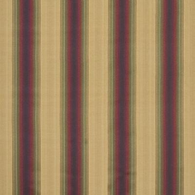 Kasmir Esquire Stripe Fig in Promenade Green Multipurpose Polyester  Blend Wide Striped   Fabric