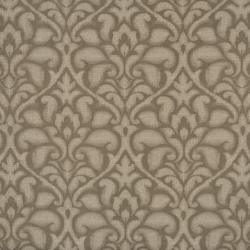 Kasmir Fieri Damask Fawn in Favorite Things, Volume 1 Brown Multipurpose Polyester Modern Contemporary Damask  Faux Silk Print   Fabric