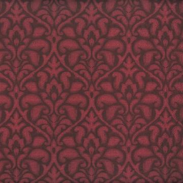 Kasmir Fieri Damask Red Hot in Favorite Things, Volume 2 Red Multipurpose Polyester Modern Contemporary Damask  Faux Silk Print   Fabric