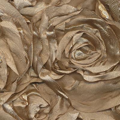 Kasmir Floribunda Rose Champagne in Great Expectations Volume 1 Beige Drapery-Upholstery Polyester Floral Faux Silk   Fabric