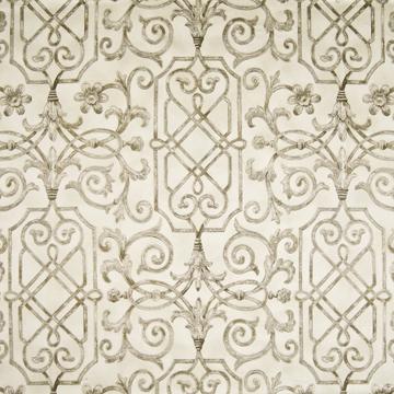 Kasmir French Quarter Ivory in Classic Elegance, Vol 1 Beige Multipurpose Cotton Fire Rated Fabric Scroll   Fabric