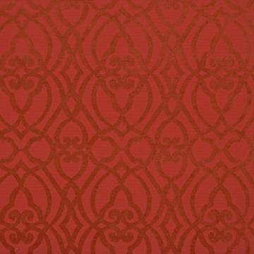 Kasmir Gateway Arch Campari in New Attitudes, Volume 2 Red Drapery-Upholstery Rayon  Blend Fire Rated Fabric Scroll   Fabric