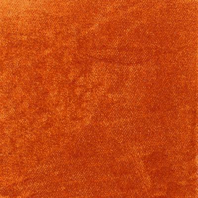 Kasmir Glisten Marmalade in Panache, Volume 2 Orange Multipurpose Cotton  Blend Solid Orange  Solid Velvet   Fabric