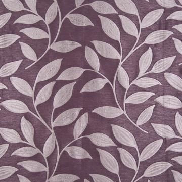 Kasmir Greenway Park Plum in Favorite Things, Volume 2 Purple Multipurpose Polyester  Blend Floral Faux Silk  Leaves and Trees   Fabric