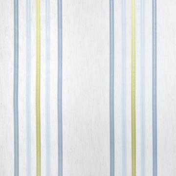 Kasmir Grosgrain Stripe Sky in New Attitudes, Volume 3 Blue Drapery-Upholstery Polyester Wide Striped   Fabric