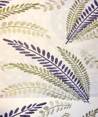 Kasmir Grotto Fern in Panache, Volume 3 Green Multipurpose Polyester Floral Faux Silk  Leaves and Trees   Fabric