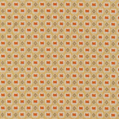 Kasmir Haberdasher IO Melon in Tommy Bahama Home Orange Upholstery Acrylic Fire Rated Fabric Geometric  Outdoor Textures and Patterns  Fabric