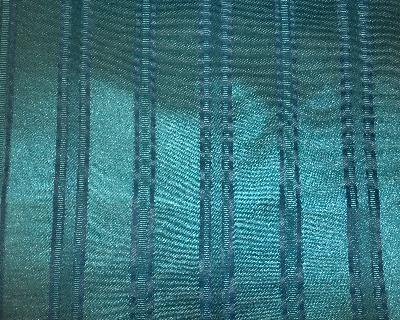 Kasmir Haverstock Hill Cerulean in Camden Court Blue Multipurpose Cotton  Blend Fire Rated Fabric Striped   Fabric