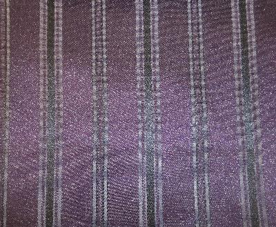 Kasmir Haverstock Hill Plum in Camden Court Purple Multipurpose Cotton  Blend Fire Rated Fabric Striped   Fabric