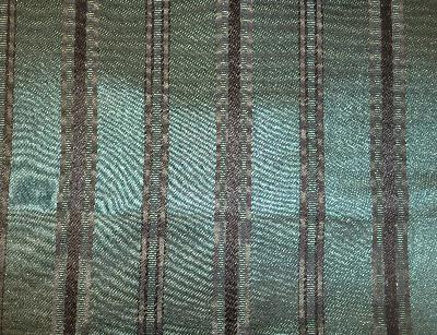 Kasmir Haverstock Hill Seaspray in Camden Court Blue Multipurpose Cotton  Blend Fire Rated Fabric Striped   Fabric
