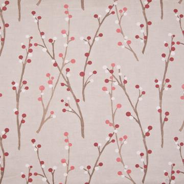 Kasmir Hidcote Cherry in New Attitudes, Volume 2 Red Drapery-Upholstery Cotton Leaves and Trees   Fabric