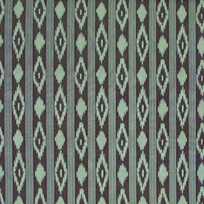 Kasmir Mambo Stripe Shoreline in Promenade Blue Multipurpose Cotton Fire Rated Fabric Wide Striped  Navajo Print   Fabric