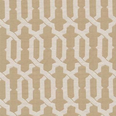 Kasmir Marmara Trellis Sand in Fresh Perspectives, Volume 1 Beige Multipurpose Cotton  Blend Geometric   Fabric
