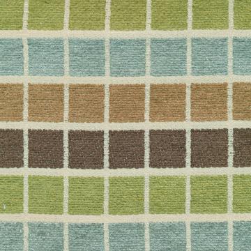 Kasmir Outside the Box Alabaster in New Attitudes, Volume 3 Beige Drapery-Upholstery Rayon  Blend Fire Rated Fabric Check  Squares   Fabric